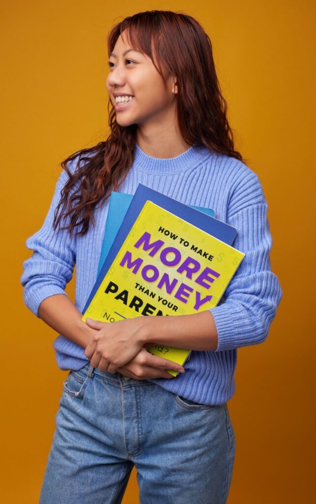 Girl with Money Book